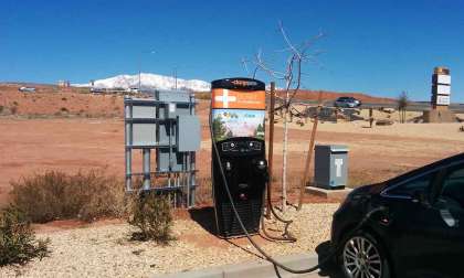 Charging Chevy Bolt EV ChargePoint Washington Utah