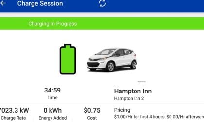 Chevy Bolt EV Road Trip Charging