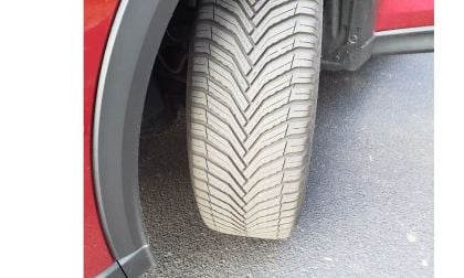 Image of Michelin CrossClimate2 test tire by John Goreham