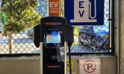 EV charger with cable stolen