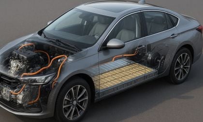 Image of an extended range battery electric vehicle