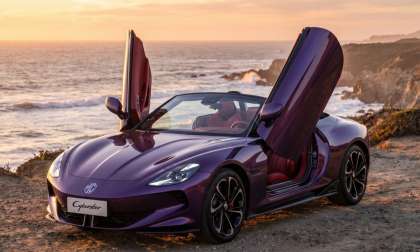 Scissor Doors Open to the Future of Open-Top Electric Driving