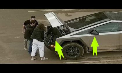 Tesla Cybertruck: Powered Frunk Shown In Video Along With Folded Mirrors and How the Doors Work