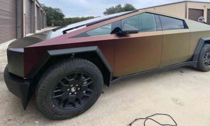 Volcanic Flare Wrap For the Cybertruck Provides a Fiery Flare to the All-Electric Truck