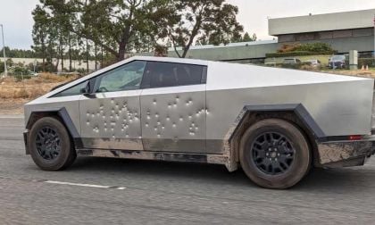 Cybertruck Exoskeleton Withstands Bullets