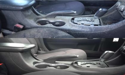 ​ Deep Cleaning, A 2012 Chrysler 200 On Repo:   I was watching a video recently of a deep cleaning done by a guy, "The Detail Geek" and this deep cleaning took 12 hours on a 2012 Chrysler 200. The car was bought at auction due to being repossessed, and I am going to guess that whoever bought it, paid around $1,000 or less.  This twelve hour deep cleaning, even though the price was not stated, probably cost at least $3,000 and made the car look completely brand new. I've never seen a car this dirty get clean