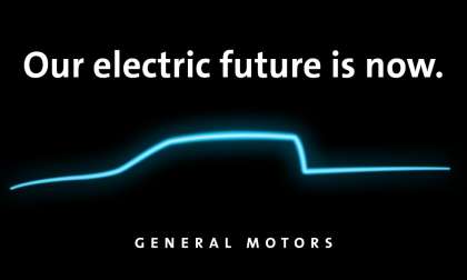 General Motors all-electric pickup truck image