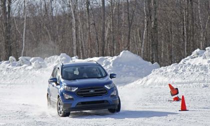 2019 Ford EcoSport winter challenge. 