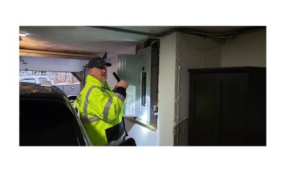 Image of electrical inspector by John Goreham