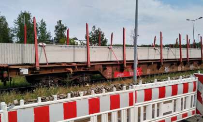 Elon Musk Tweets about Giga Berlin as trains with beams arrive