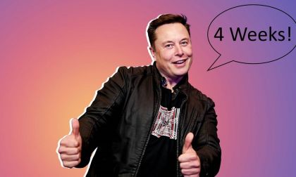 Elon Musk - 4 Weeks