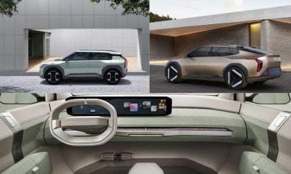 Kia EV3 crossover and EV4 sedan
