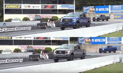 Ford F-150 engine test truck Ecoboost vs Coyote V8