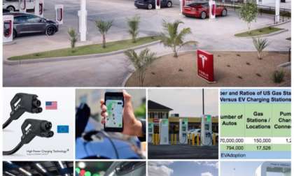 All photos from either ChargePoint, Tesla, Electrify America, US DOE, or Porsche Media sites