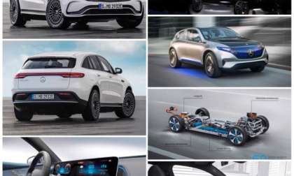 Mercedes Benz EQC400 4MATIC different views