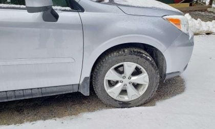 Falken Wildpeak A/T Trail tires in snow image by John Goreham