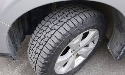 Inage of Falken WildPeak A/T Trail tire by John Goreham. 
