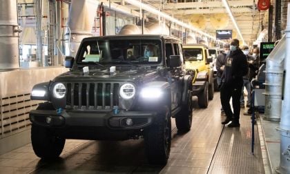 First 2021 Jeep Wrangler 4xe Rolls Off the Line