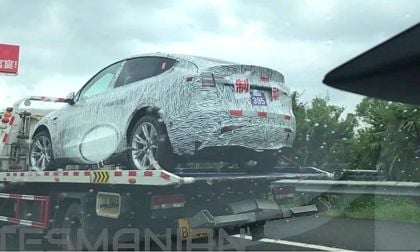 The first tester model Y made in China. Picture credit of Tesmanian