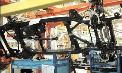 New Ford Ranger Frame vs. Toyota Tacoma frame.  