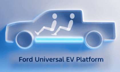 Ford's low cost EV platform is shown