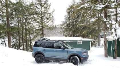 Ford Bronco Sport in snow image by John Goreham
