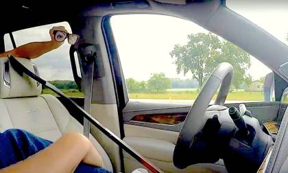 Joke eyeglasses trick driver assist safety feature