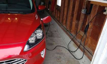 Image of EV charging by John Goreham