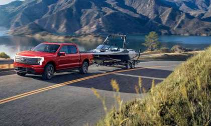 Ford Lightning Towing Boat
