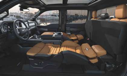 Max Recline Seats in 2021 Ford F-150