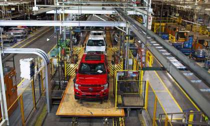 Ford Assembly Plant with Safety Precautions
