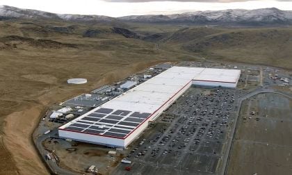 Tesla's Nevada Gigafactory in the US