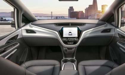 GM EV without steering wheel