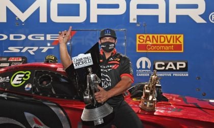 Matt Hagan and His Dodge Charger Hellcat Funny Car