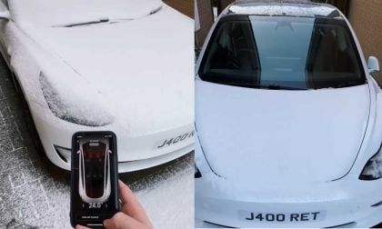 How To Remove the Snow and Ice Off Your Tesla Vehicle Without Touching It