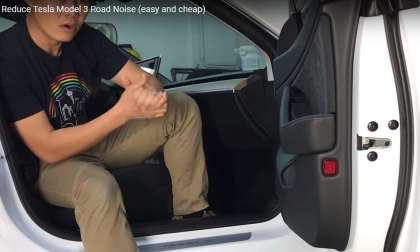 Tesla Model 3 door noise reduction explained