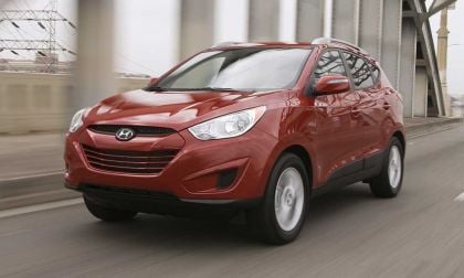 Hyundai Tucson Second Generation Refresh, Exterior, Red Color