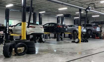 Image of auto service area by John Goreham