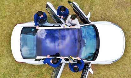 Hyundai solar roof image courtesy of Hyundai media support