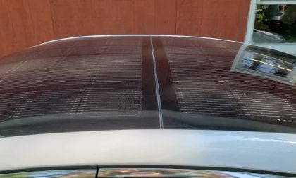 Hyundai Sonata solar roof image by John Goreham