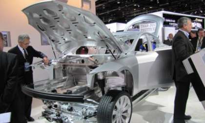 Tesla Model S Aluminum body