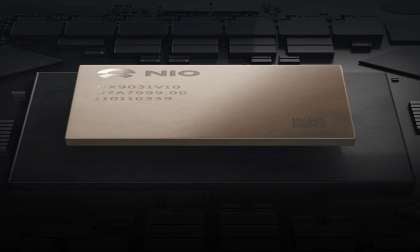 The Nio Shenji NX9031 autonomous driving processor chip.