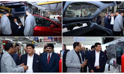 Elon Musk Wished "Speedy Recover" By India Minister of Commerce & Industry, Piyush Goyal After Visiting Tesla Fremont Factory