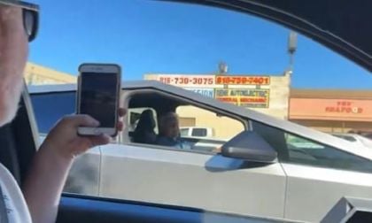 Jay Leno Spotted Driving Foundation Series Cybertruck, Number 5: Says "It's From His Buddy and Just Came Off the Line. It's Incredible! And Feels as Fast as a Tesla Plaid"