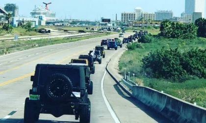 Jeep Wrangler owners driving