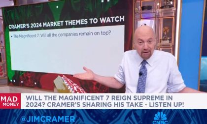 Jim Cramer Says Tesla Will Be the First To Fall This Year: Congratulations To All Tesla Investors, 2024 Should Be a Banner Year