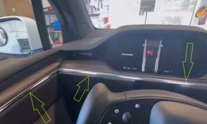 Model X Laser Ambient Lighting: And Many More Ways To Customize Your Tesla
