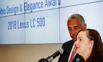 Lexus LC 500 wins prestigious design award at MIT ceremony.