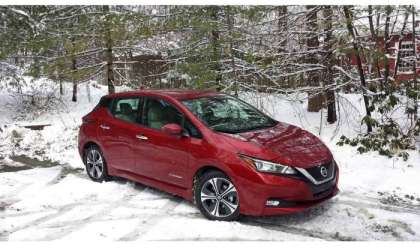 Can the 2018 Nissan Leaf handle snow and winter conditions?
