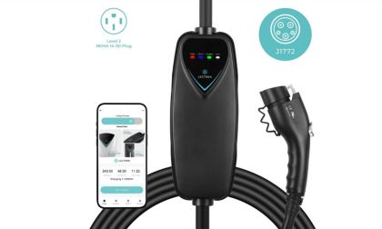 Lectron Mobile Charger with app and J1772 handle